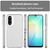 Samsung Galaxy A26 5G Frosted Translucent TPU Hybrid PC Full Coverage Phone Case - White