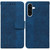Samsung Galaxy A26 5G Geometric Embossed Leather Phone Case - Blue