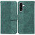 Samsung Galaxy A26 5G Geometric Embossed Leather Phone Case - Green Samsung Galaxy A26 5G Geometric Embossed Leather Phone Case - Green