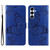 Samsung Galaxy A26 5G Global 3D Butterfly Embossed Pattern Flip Leather Phone Case - Blue