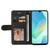 Samsung Galaxy A26 5G Global Dual-color Splicing Flip Leather Phone Case - Black