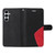 Samsung Galaxy A26 5G Global Dual-color Splicing Flip Leather Phone Case - Black
