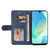 Samsung Galaxy A26 5G Global Dual-color Splicing Flip Leather Phone Case - Blue