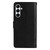Samsung Galaxy A26 5G Global Tree & Cat Embossed Pattern Flip Leather Phone Case - Black