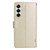 Samsung Galaxy A26 5G Global Tree & Cat Embossed Pattern Flip Leather Phone Case - Gold