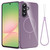 Samsung Galaxy A26 5G Glossy TPU Shockproof MagSafe Phone Case with Lanyard - Purple
