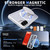 Samsung Galaxy A26 5G Honeycomb Cooling MagSafe Holder Phone Case - Frosted Transparent