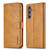 Samsung Galaxy A26 5G LC.IMEEKE Calf Texture Leather Phone Case - Brown Samsung Galaxy A26 5G LC.IMEEKE Calf Texture Leather Phone Case - Brown