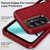 Samsung Galaxy A26 5G Life Water Resistant Rugged Phone Case - Red + Black Samsung Galaxy A26 5G Life Water Resistant Rugged Phone Case - Red + Black