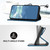 Samsung Galaxy A26 5G Line Pattern Skin Feel Leather Phone Case - Royal Blue Samsung Galaxy A26 5G Line Pattern Skin Feel Leather Phone Case - Royal Blue