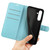 Samsung Galaxy A26 5G Litchi Texture Horizontal Flip Leather Phone Case with Holder - Blue