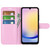 Samsung Galaxy A26 5G Litchi Texture Horizontal Flip Leather Phone Case with Holder - Pink