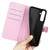 Samsung Galaxy A26 5G Litchi Texture Horizontal Flip Leather Phone Case with Holder - Pink