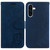 Samsung Galaxy A26 5G Little Tiger Embossed Leather Phone Case - Dark Blue Samsung Galaxy A26 5G Little Tiger Embossed Leather Phone Case - Dark Blue