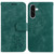 Samsung Galaxy A26 5G Little Tiger Embossed Leather Phone Case - Green