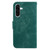 Samsung Galaxy A26 5G Little Tiger Embossed Leather Phone Case - Green