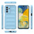 Samsung Galaxy A26 5G Magic Shield TPU + Flannel Phone Case - Light Blue