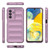 Samsung Galaxy A26 5G Magic Shield TPU + Flannel Phone Case - Purple