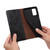 Samsung Galaxy A26 5G Oil Wax Crazy Horse Texture Leather Phone Case - Black