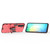 Samsung Galaxy A26 5G PC + TPU Shockproof Protective Phone Case with Magnetic Ring Holder - Red