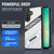 Samsung Galaxy A26 5G Plating Holder PC Hybrid TPU Phone Case - Space Gray