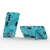 Samsung Galaxy A26 5G Punk Armor 2 in 1 PC + TPU Shockproof Phone Case with Invisible Holder - Blue