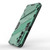 Samsung Galaxy A26 5G Punk Armor 2 in 1 PC + TPU Shockproof Phone Case with Invisible Holder - Green