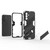Samsung Galaxy A26 5G Punk Armor 2 in 1 PC + TPU Shockproof Phone Case with Invisible Holder - Green