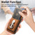 Samsung Galaxy A26 5G Retro Folding Ring Holder Card Bag MagSafe Phone Case - Brown