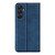 Samsung Galaxy A26 5G Retro-skin Magnetic Suction Leather Phone Case - Dark Blue