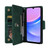 Samsung Galaxy A26 5G Rivet Buckle 9 Cards Three Fold Leather Phone Case - Green Samsung Galaxy A26 5G Rivet Buckle 9 Cards Three Fold Leather Phone Case - Green