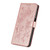 Samsung Galaxy A26 5G Rose Flower Embossing Pattern Leather Phone Case - Rose Gold