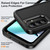 Samsung Galaxy A26 5G Rugged PC Hybrid Silicone Phone Case with Holder - Black