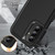 Samsung Galaxy A26 5G Rugged PC Hybrid Silicone Phone Case with Holder - Black