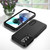 Samsung Galaxy A26 5G Rugged PC Hybrid Silicone Phone Case with Holder - Black