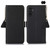Samsung Galaxy A26 5G Side-Magnetic TJ Genuine Leather RFID Phone Case - Black