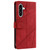 Samsung Galaxy A26 5G Skin Feel Splicing Leather Phone Case - Red