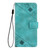 Samsung Galaxy A26 5G Skin-feel Embossed Leather Phone Case - Green