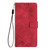 Samsung Galaxy A26 5G Skin-feel Embossed Leather Phone Case - Red