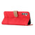 Samsung Galaxy A26 5G Skin-feel Stitching Leather Phone Case - Red Samsung Galaxy A26 5G Skin-feel Stitching Leather Phone Case - Red