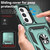 Samsung Galaxy A26 5G Sliding Camshield Holder Phone Case - Green