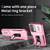 Samsung Galaxy A26 5G Sliding Camshield Holder Phone Case - Pink + Rose Red