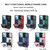 Samsung Galaxy A26 5G Sliding Camshield TPU+PC Phone Case with Card Slot - Blue