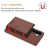 Samsung Galaxy A26 5G Solid Color Horizontal Magnetic Card Bag RFID MagSafe Phone Case - Brown