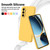 Samsung Galaxy A26 5G Solid Color Liquid Silicone Dropproof Full Coverage Phone Case - Yellow