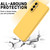 Samsung Galaxy A26 5G Solid Color Liquid Silicone Dropproof Full Coverage Phone Case - Yellow