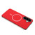 Samsung Galaxy A26 5G Solid Color Plating MagSafe Full Coverage Phone Case - Red