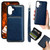 Samsung Galaxy A26 5G Solid Color Zipper 11-Card Slots Bag Phone Case with Lanyard - Blue Samsung Galaxy A26 5G Solid Color Zipper 11-Card Slots Bag Phone Case with Lanyard - Blue