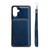 Samsung Galaxy A26 5G Solid Color Zipper 11-Card Slots Bag Phone Case with Lanyard - Blue Samsung Galaxy A26 5G Solid Color Zipper 11-Card Slots Bag Phone Case with Lanyard - Blue
