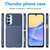 Samsung Galaxy A26 5G Thunderbolt Shockproof Soft TPU Phone Case - Blue